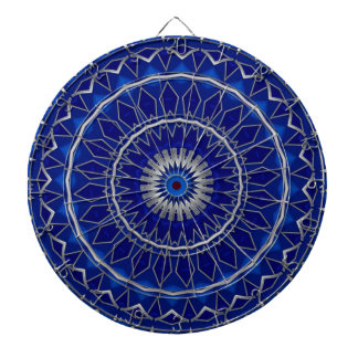 Tabla Dardos Alvo de Dardos Decorativo Azul