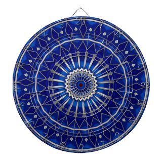 Tabla Dardos Alvo de Dardos Decorativo Azul
