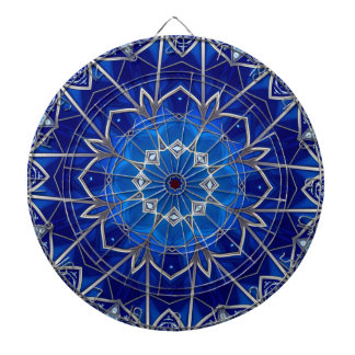 Tabla Dardos Alvo de Dardos Decorativo Azul
