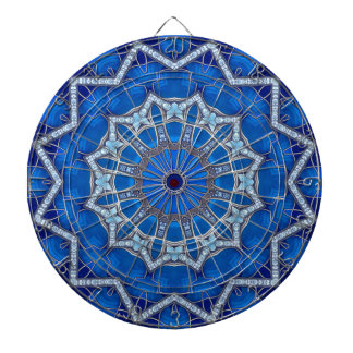 Tabla Dardos Alvo de Dardos Decorativo Azul