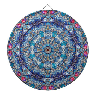 Tabla Dardos Alvo de Dardos Decorativo Azul
