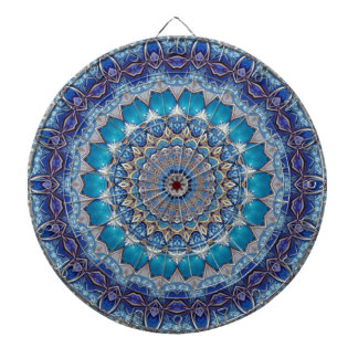 Tabla Dardos Alvo de Dardos Decorativo Azul