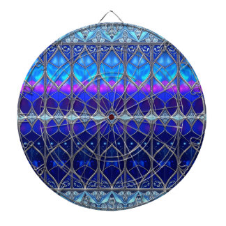 Tabla Dardos Alvo de Dardos Decorativo Azul