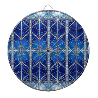 Tabla Dardos Alvo de Dardos Decorativo Azul