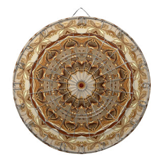 Tabla Dardos Alvo de Dardos Decorativo Dourado