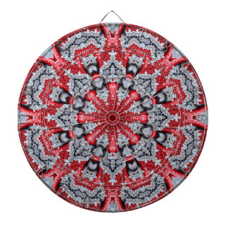 Tabla Dardos Alvo de Dardos Decorativo Vermelho