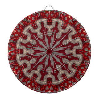 Tabla Dardos Alvo de Dardos Decorativo Vermelho