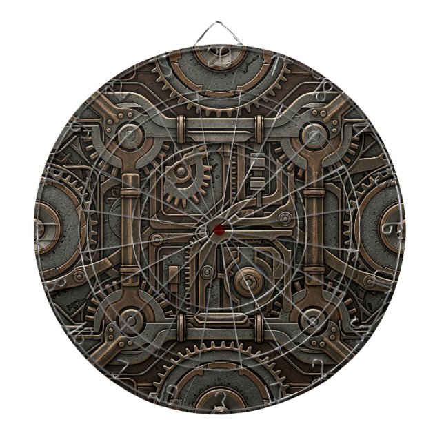 Tabla Dardos Alvo de Dardos Steampunk (Frente)