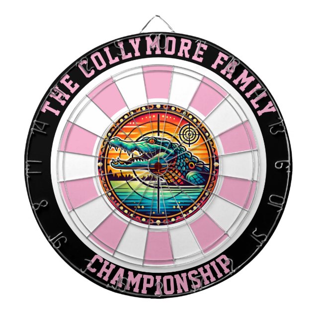 Tabla Dardos Alvo de Precisão no Lago Crocodilo (Frente)