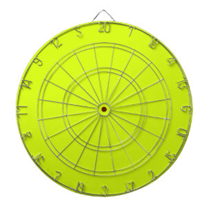 Tabla Dardos  Amarelo Chartreuse (cor sólida) 