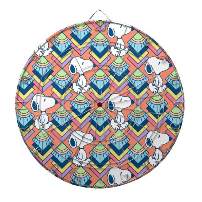 Tabla Dardos Amendoins | Padrão de Sonhos de Deco Snoopy (Frente)