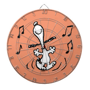 Tabla Dardos Amendoins   Snoopy Dancing