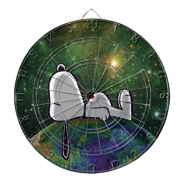 Tabla Dardos Amendoins | Snoopy Spacout (Frente)
