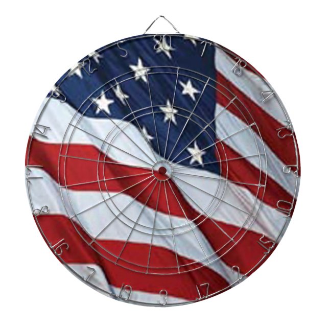 Tabla Dardos American Flag Dart Board (Frente)