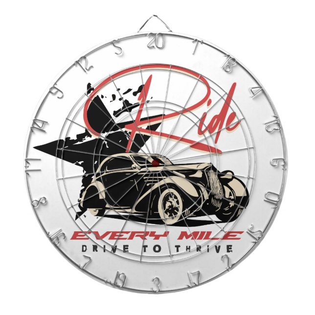 Tabla Dardos Andar Cada Milha (Frente)