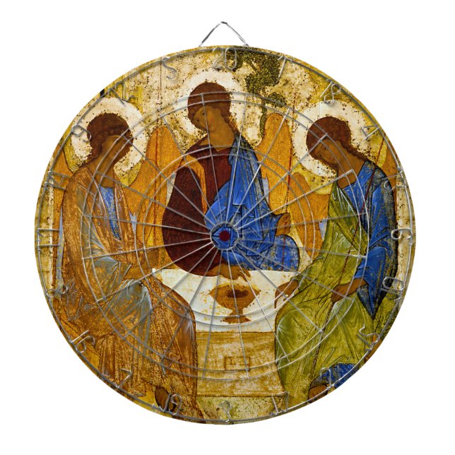 Tabla Dardos Andrei Rublev , “ Holy Trinity ” (Frente)
