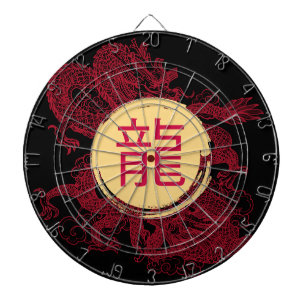 Tabla Dardos Ano do Dragão Moderno Kanji