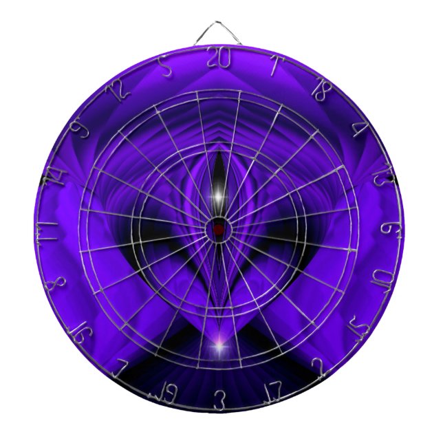 Tabla Dardos Arco-Íris De Flor Roxo Sonha Duas Estrelas (Frente)