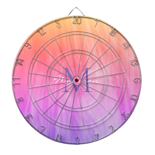 Tabla Dardos Arco-Íris Personalizado (Frente)