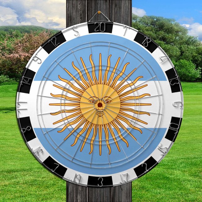 Tabla Dardos Argentina Dartboard & Argentino Flag/game conselho (Criador carregado)
