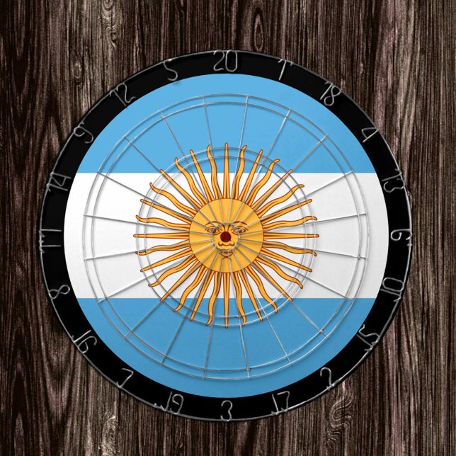 Tabla Dardos Argentina Flag Dartboard & Argentina / conselho de (Criador carregado)