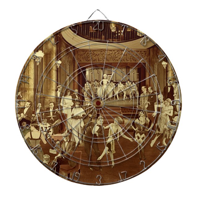 Tabla Dardos Art Deco Night Club (Frente)