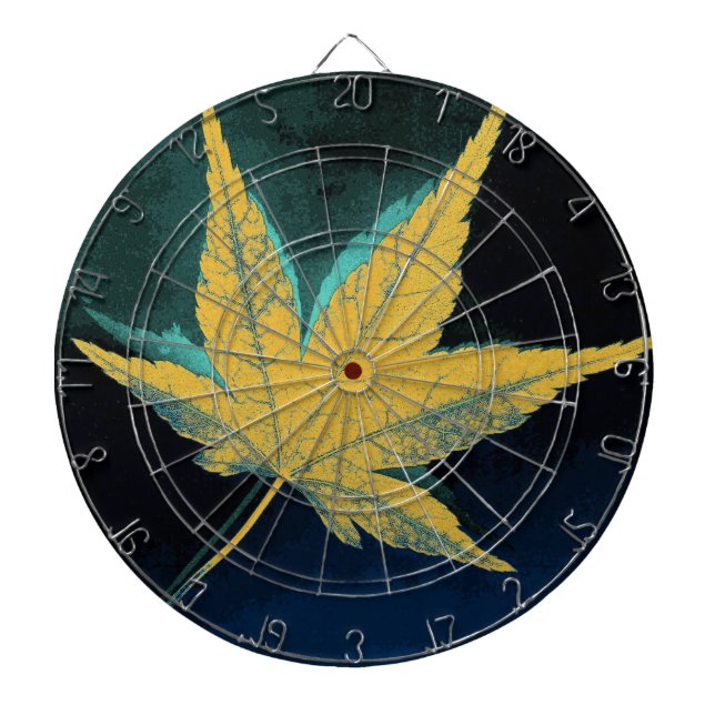Tabla Dardos Art Leaf 16 (Frente)