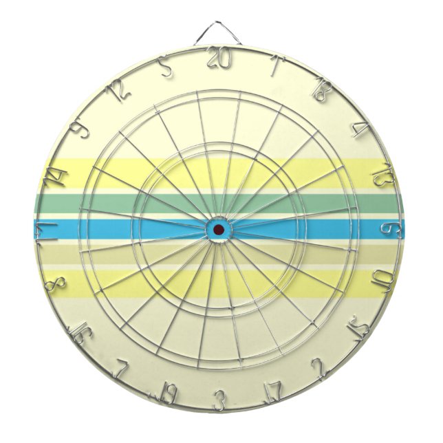 Tabla Dardos arte das listras modernas (Frente)