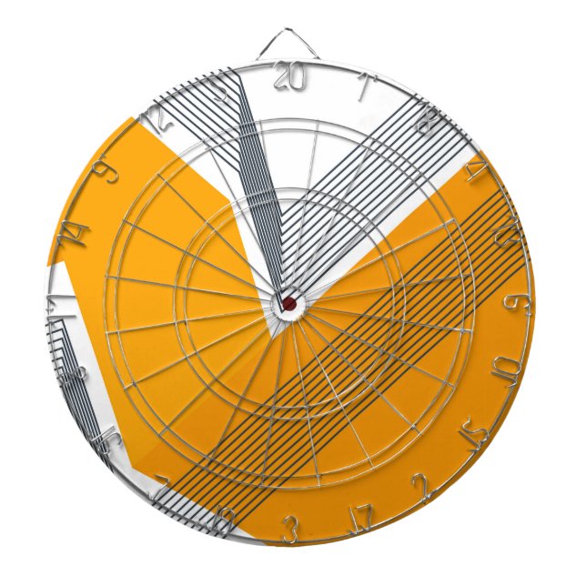 Tabla Dardos Arte geométrica moderna, legal, moderna, moderna,  (Frente)
