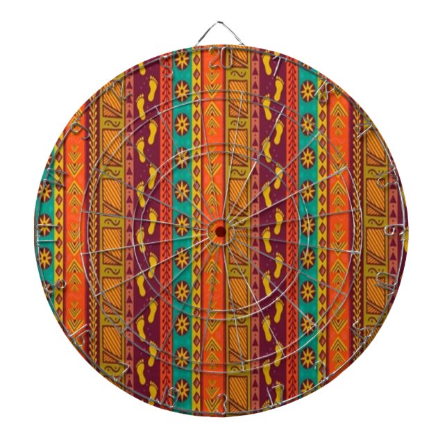 Tabla Dardos Arte Tribal (Frente)