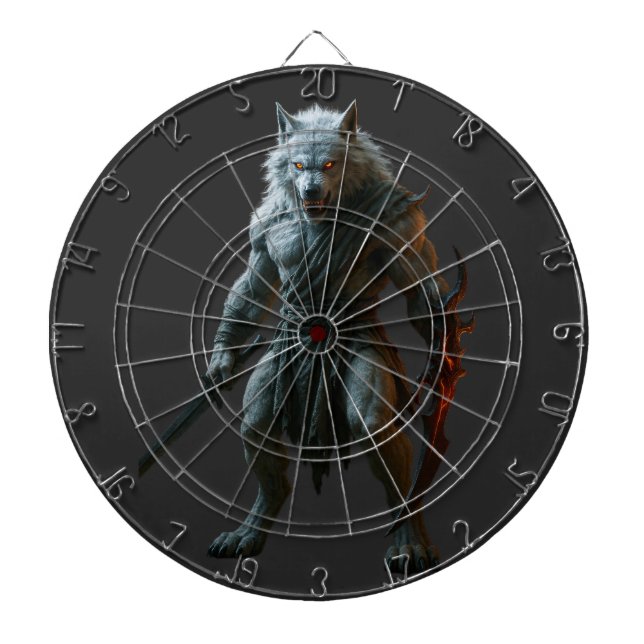 Tabla Dardos Artic Werewolf (Frente)