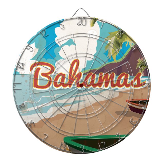 Tabla Dardos As Bahamas (Frente)
