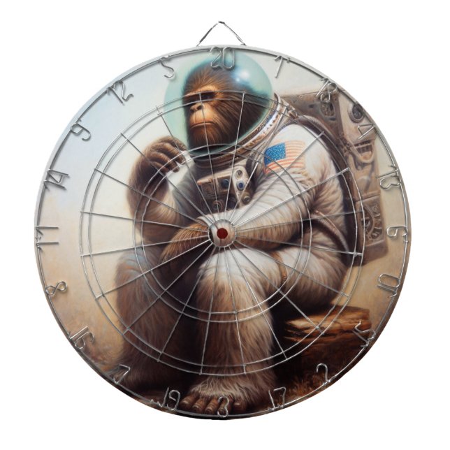 Tabla Dardos Astronauta Bigfoot (Frente)