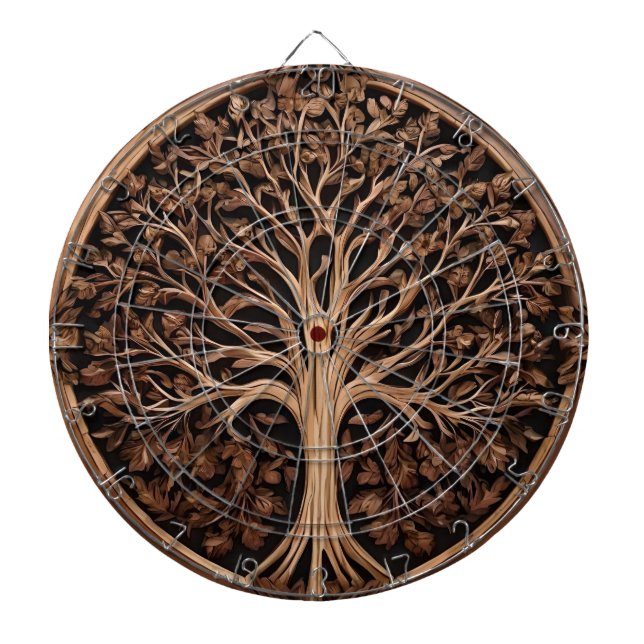 Tabla Dardos Atrasos Australianos: Waratah Tree Wood Impressão, (Frente)