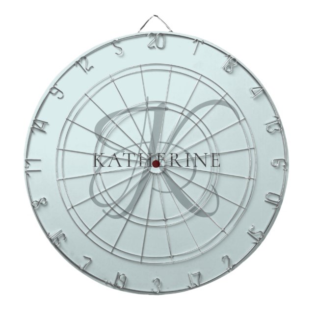 Tabla Dardos Azul-Azul-Azul-Escuro-Elegante Moderno (Frente)