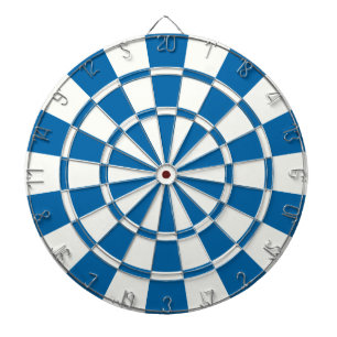 Tabla Dardos Azul E Branco Da Espátula