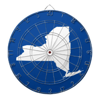 Tabla Dardos Azul e Branco Nova York