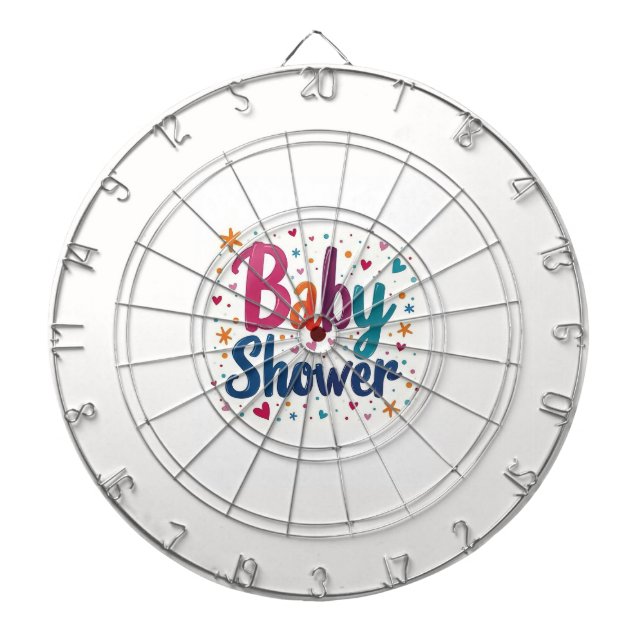 Tabla Dardos BabyShower/Don't hit the baby (Frente)