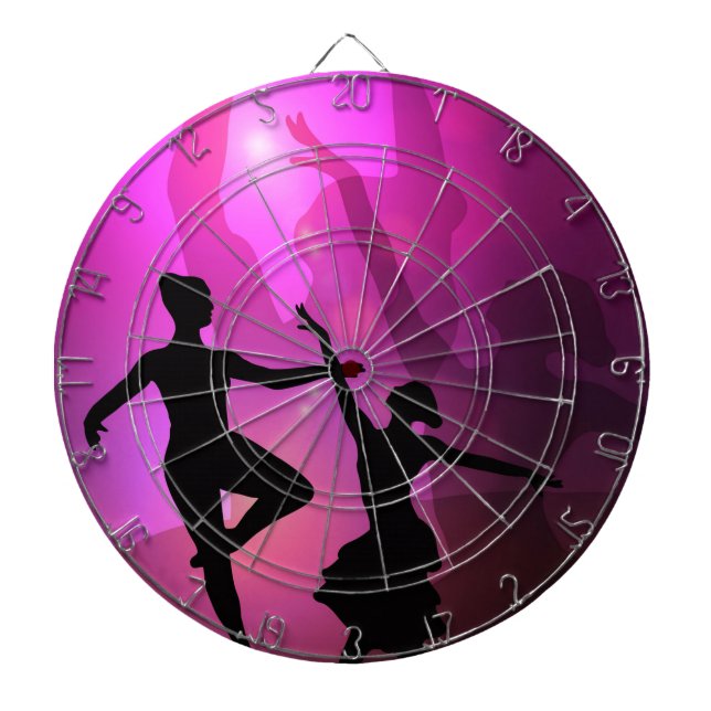 Tabla Dardos Bailarinos de Ballet (Frente)