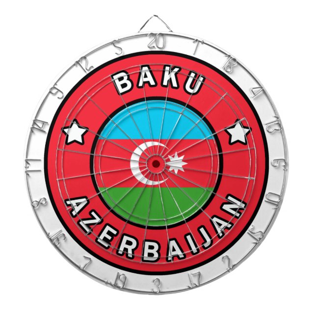 Tabla Dardos Baku Azerbaijão (Frente)