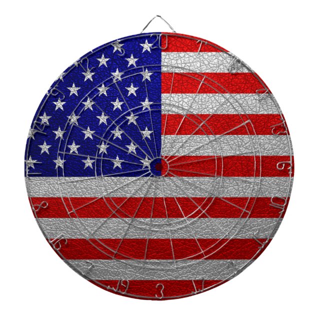 Tabla Dardos Bandeira Americana (Frente)