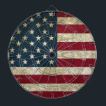 Tabla Dardos Bandeira americana dos EUA do vintage<br><div class="desc">Bandeira americana dos EUA do vintage. Presente perfeito para aqueles que procuram algo simples e patriótico.</div>