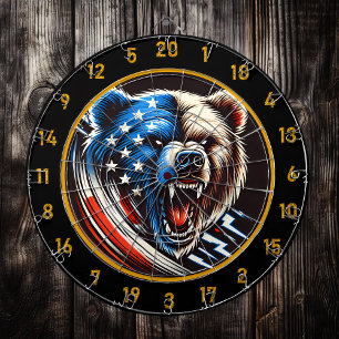 Tabla Dardos Bandeira Americana Encontra Fury Ring