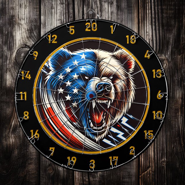 Tabla Dardos Bandeira Americana Encontra Fury Ring (Criador carregado)