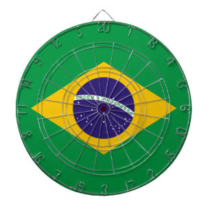 Tabla Dardos bandeira brasileira