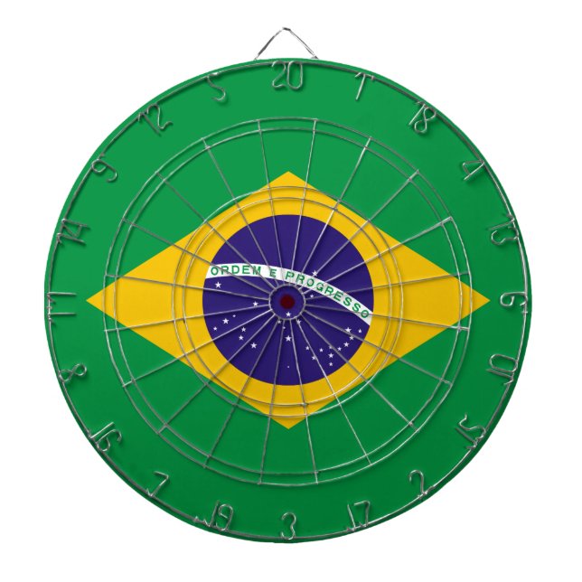 Tabla Dardos bandeira brasileira (Frente)