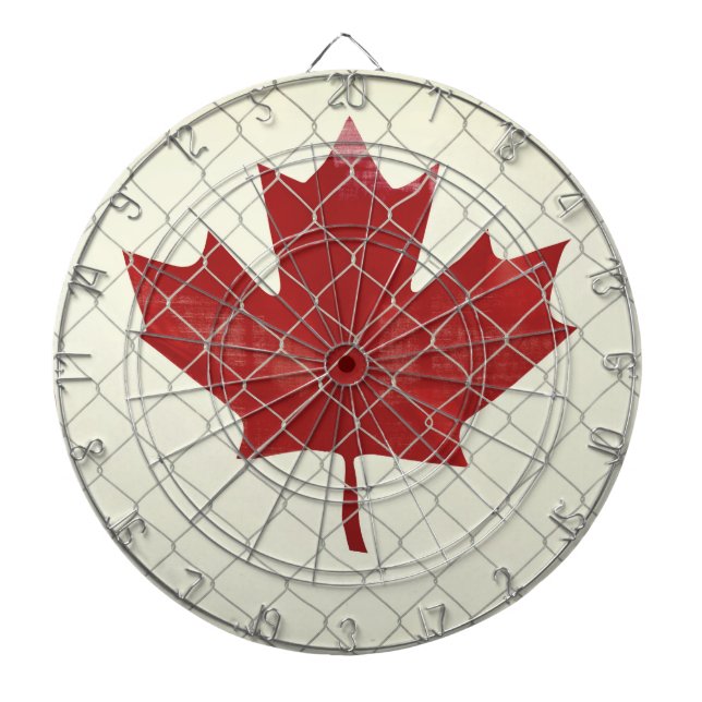 Tabla Dardos Bandeira canadense. Fronteira de link de cadeia. R (Frente)