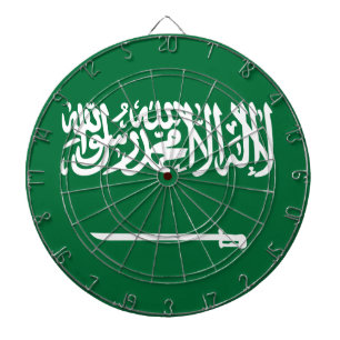 Tabla Dardos Bandeira da Arábia Saudita