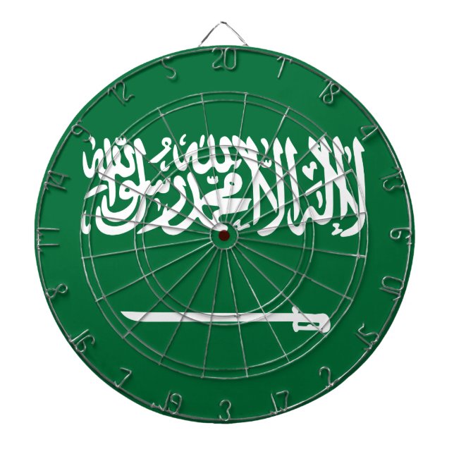 Tabla Dardos Bandeira da Arábia Saudita (Frente)