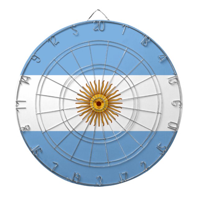 Tabla Dardos Bandeira da Argentina (Frente)
